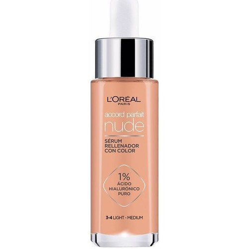 Beauty Make-up & Foundation  L'oréal Accord Parfait Nude Serum Mit Farbe 3-4 