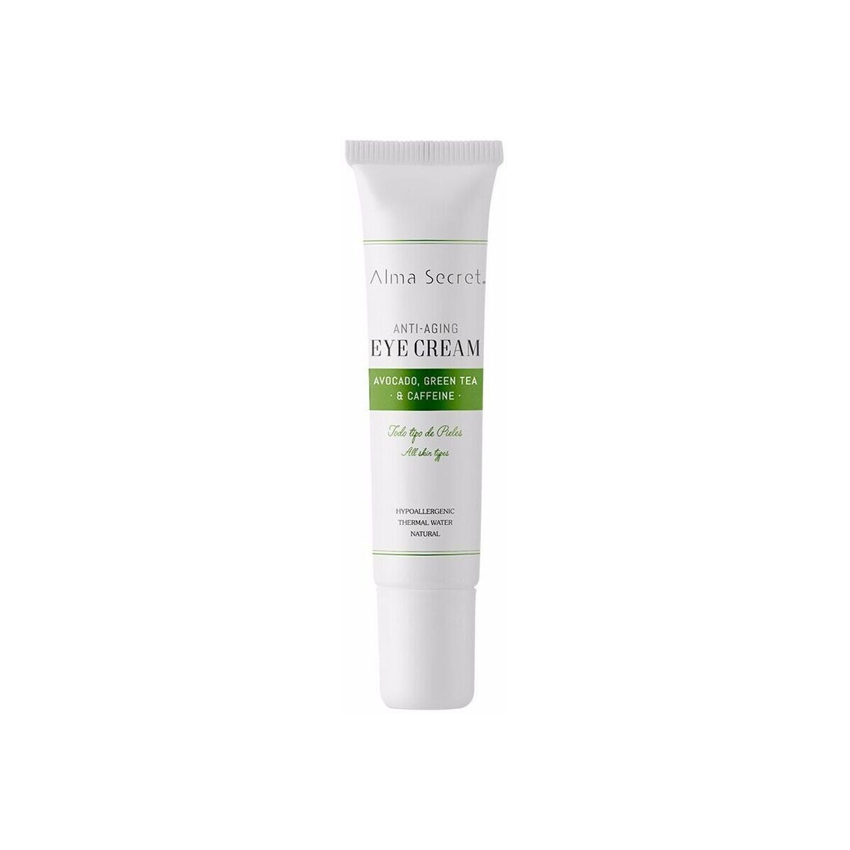 Beauty gezielte Gesichtspflege Alma Secret Eye Cream Anti-ageing Mit Avocado, Grünem Tee Und Koffein 