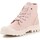 Schuhe Damen Sneaker High Palladium Lifestyle Schuhe  Us Pampa Hi F 92352-613-M Rose Smoke Rosa