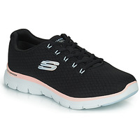 Schuhe Damen Sneaker Low Skechers FLEX APPEAL 4.0 Schwarz