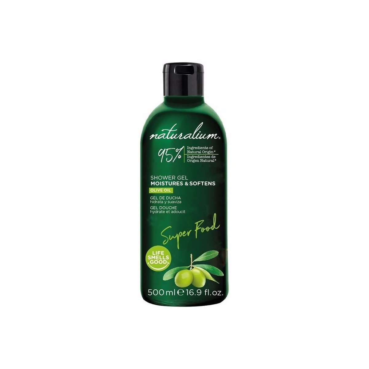Beauty Badelotion Naturalium Super Food Olive Oil Moisture Shower Gel 
