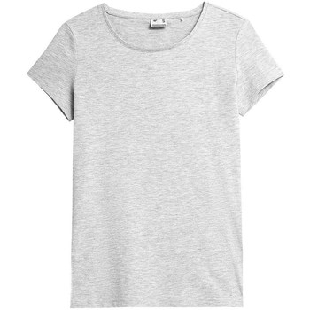 Kleidung Damen T-Shirts 4F TSD350 Grau
