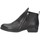 Schuhe Damen Boots Hersuade 3509 Ankle Frau SCHWARZ Schwarz