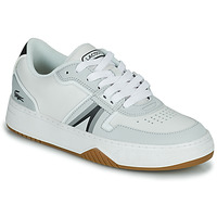 Schuhe Damen Sneaker Low Lacoste L001 Weiss / Grau
