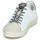 Schuhe Damen Sneaker Low Meline NKC166 Weiss / Beige / Gold