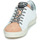 Schuhe Damen Sneaker Low Meline NKC166 Weiss / Rosa / Blau