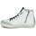 Schuhe Damen Sneaker High Meline NKC320 Weiss / Schwarz / Beige / marine