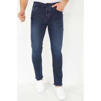 Kleidung Herren Slim Fit Jeans True Rise Regular Jeans Blau