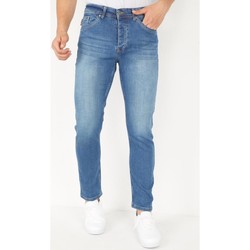Kleidung Herren Slim Fit Jeans True Rise Jeans Stretch Regular Blau