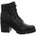 Schuhe Damen Stiefel Online Shoes Stiefeletten 1*B+1*D F8298 blk Schwarz
