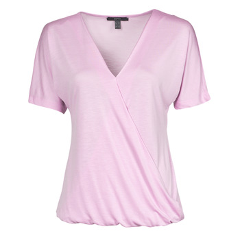 Kleidung Damen T-Shirts Esprit CLT wrap tshirt Violett