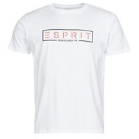 Kleidung Herren T-Shirts Esprit BCI N cn aw ss Weiss