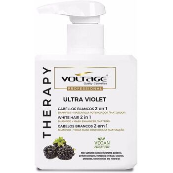 Beauty Shampoo Voltage Therapy Ultra Violet Cabellos Blancos 2 En 1 Champú-mascarilla 