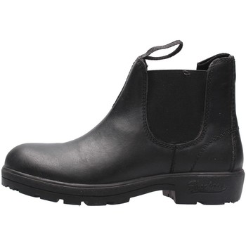 Schuhe Damen Low Boots Skechers 44675/BLK Beatles Frau SCHWARZ Schwarz