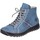 Schuhe Damen Stiefel Rieker Stiefeletten HWK Stiefel 71510-14 Blau