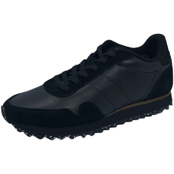 Schuhe Damen Sneaker Woden Nora III Metallic nylon blk WL626 020 schwarz