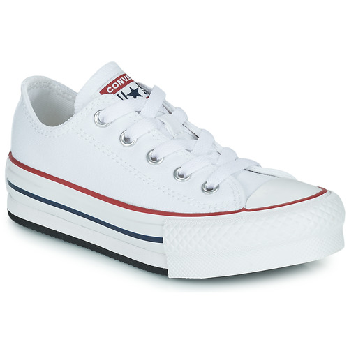 Converse Chuck Taylor All Star EVA Lift Foundation Ox Weiss - Kostenloser  Versand | Spartoo.de ! - Schuhe Sneaker Low Kind 43,99 €