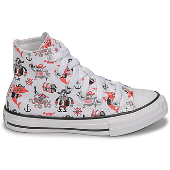 Converse Chuck Taylor All Star Pirates Cove Hi Weiss / Rot