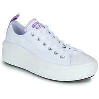 Schuhe Mädchen Sneaker Low Converse Chuck Taylor All Star Move Canvas Color Ox Weiss