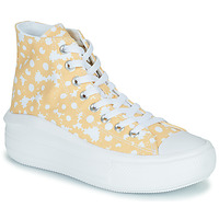 Schuhe Damen Sneaker High Converse Chuck Taylor All Star Move Floral Platform Lo-Fi Craft Hi Gelb