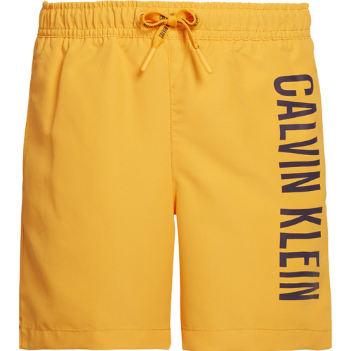 Kleidung Jungen Badeanzug /Badeshorts Calvin Klein Jeans B70B700202 MEDIUM DRAWSTRING-804 TURMERIC Gelb