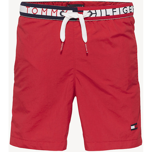 Kleidung Jungen Badeanzug /Badeshorts Tommy Hilfiger UB0UB00179 MEDIUM WAISTBAND-611 TANGO RED Rot