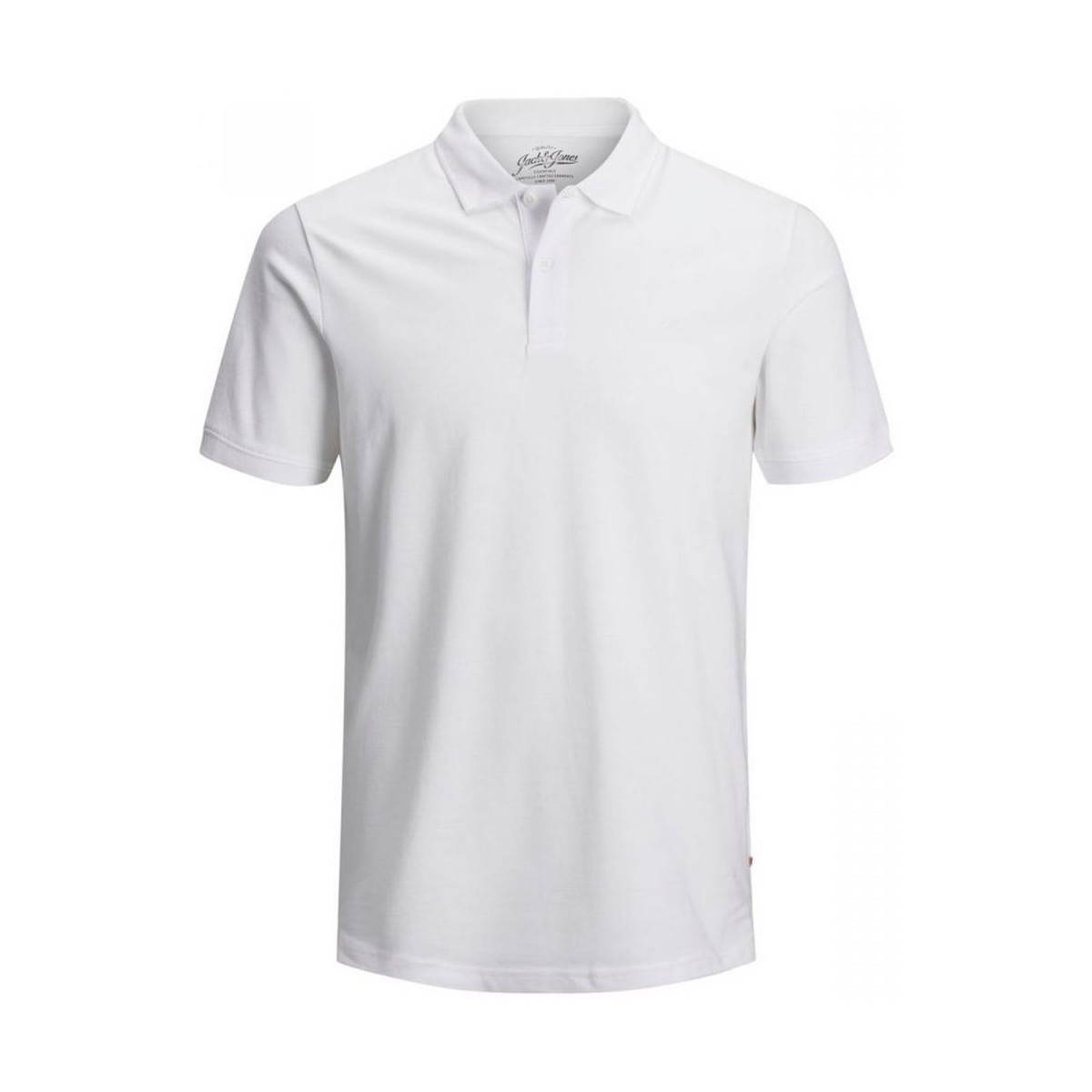 Kleidung Herren T-Shirts & Poloshirts Jack & Jones 12136516 BASIC POLO-WHITE Weiss