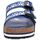 Schuhe Herren Sandalen / Sandaletten Napapijri Footwear NA4ETH LEATHER SANDAL-176 BLUE MARINE Blau