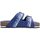 Schuhe Herren Sandalen / Sandaletten Napapijri Footwear NA4ETH LEATHER SANDAL-176 BLUE MARINE Blau