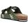 Schuhe Herren Sandalen / Sandaletten Napapijri Footwear NA4ETH LEATHER SANDAL-GD6 GREEN Grün