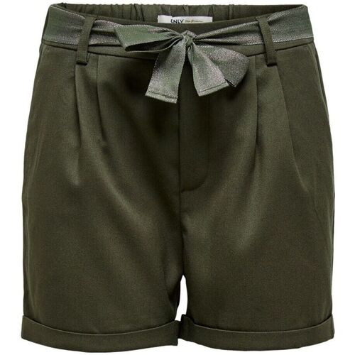 Kleidung Damen Shorts / Bermudas Only 15195643 RITA-KALAMATA Grün