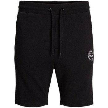 Kleidung Herren Shorts / Bermudas Jack & Jones 12182595 SHARK SHORT-BLACK Schwarz