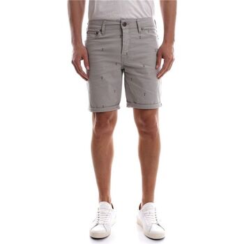 Kleidung Herren Shorts / Bermudas Jack & Jones 12136275 RICK-GHOST GRAY Grau