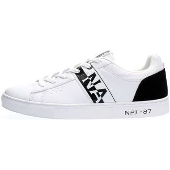 Schuhe Herren Sneaker Low Napapijri Footwear NP0A4FWA S1BIRCH-0I0 WHITE BLACK Weiss