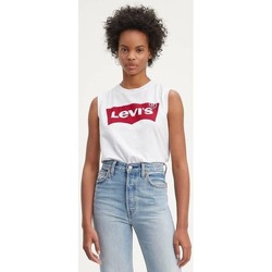 Kleidung Damen T-Shirts & Poloshirts Levi's 29669 ON TOUR TANK-0022 WHITE Weiss
