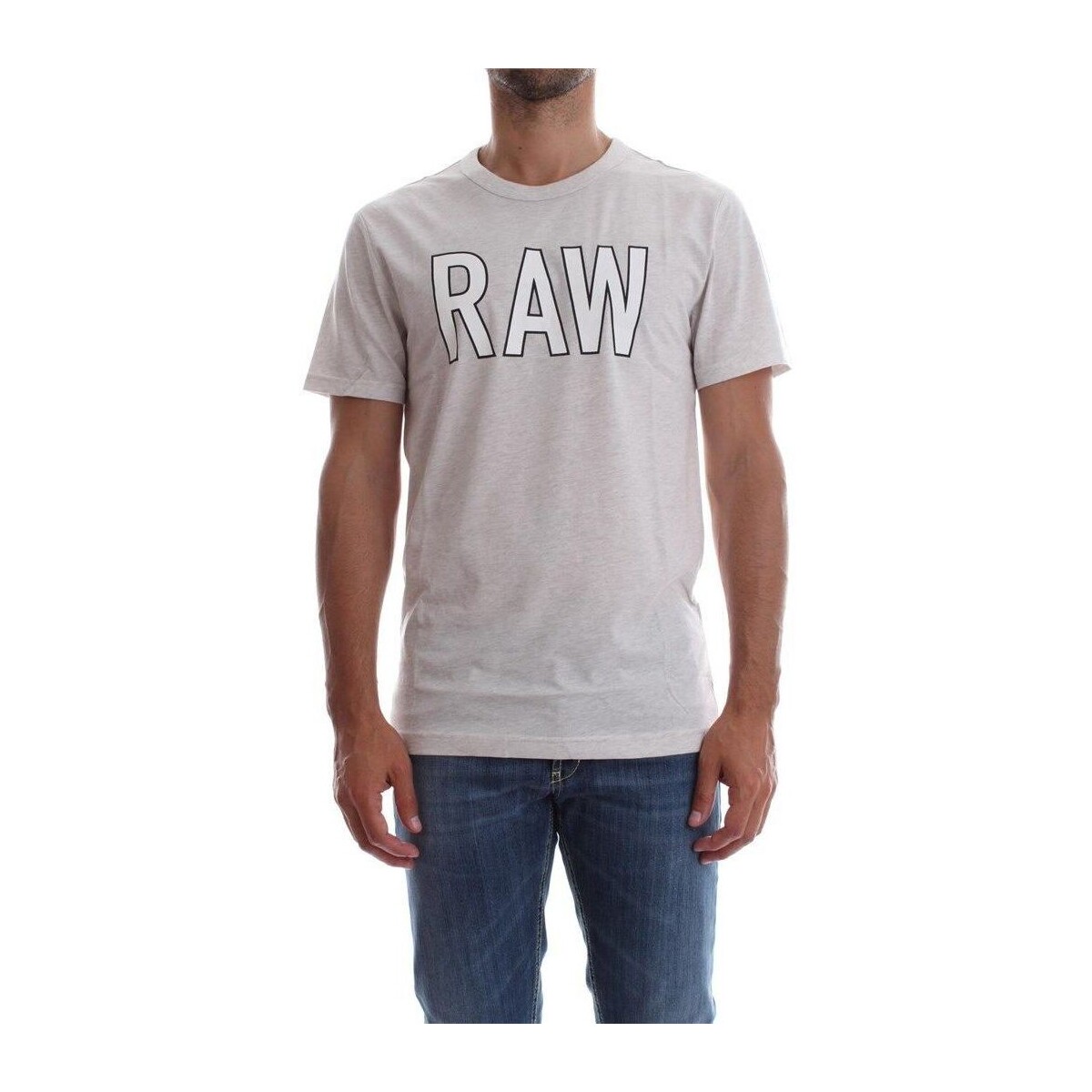 Kleidung Herren T-Shirts & Poloshirts G-Star Raw D04458 2757 TOMEO-129 Weiss