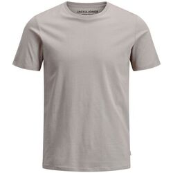 Kleidung Herren T-Shirts & Poloshirts Jack & Jones 12156101 BASIC TEE-CROCKERY Grau
