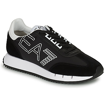 Schuhe Sneaker Low Emporio Armani EA7 BLACK&WHITE VINTAGE Schwarz / Weiss