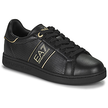 Schuhe Sneaker Low Emporio Armani EA7 CLASSIC SEASONAL Schwarz