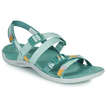 Schuhe Damen Sportliche Sandalen Merrell DISTRICT 3 BACKSTRAP WEB Blau