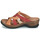 Schuhe Damen Pantoffel Josef Seibel CATALONIA 01 Orange / Rot