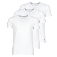 Kleidung Herren T-Shirts Polo Ralph Lauren CREW NECK X3 Weiss / Weiss / Weiss
