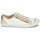 Schuhe Damen Sneaker Low Pataugas BAHIA Weiss / Beige / Gold