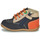 Schuhe Mädchen Boots Kickers BONZIP-2 Marine / Beige / Orange