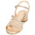 Schuhe Damen Sandalen / Sandaletten Cosmo Paris ZEDI-GLIT Platin