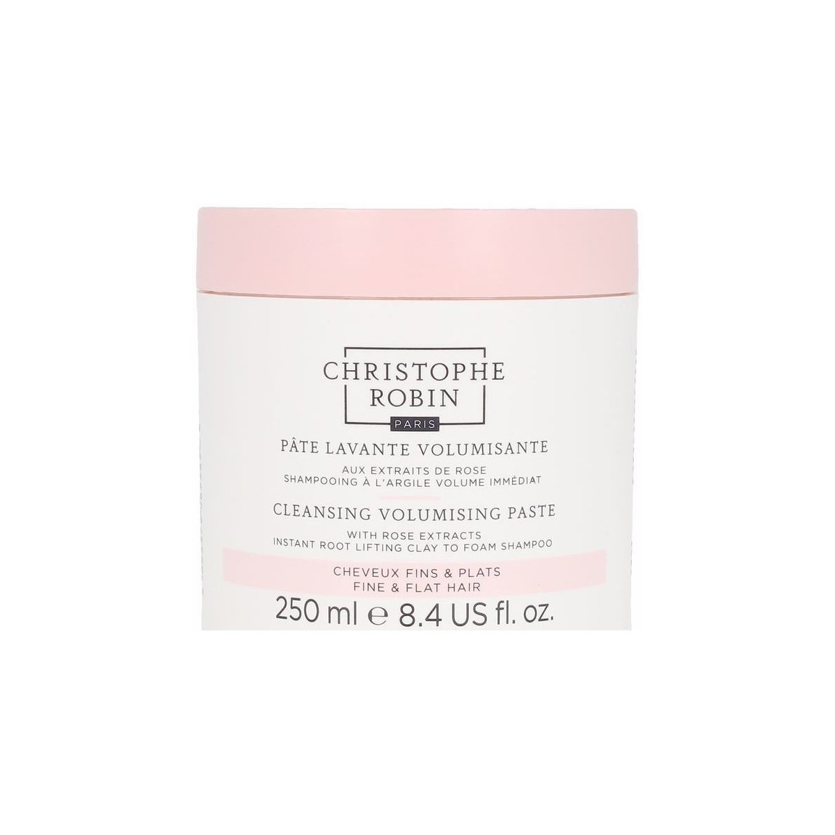 Beauty Shampoo Christophe Robin Cleansing Volumizing Paste With Pure Rassoul Clay&rose Extracts 