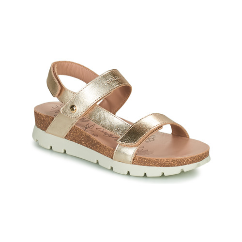 Schuhe Damen Sandalen / Sandaletten Panama Jack SELMA SHINA B1 Gold