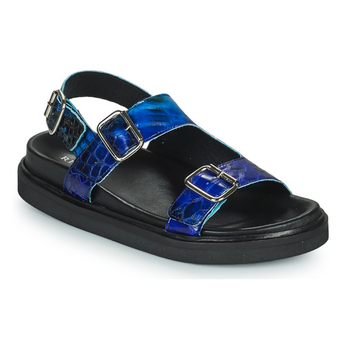 Schuhe Damen Sandalen / Sandaletten Regard IZON V2 CROTAL AZUL Blau