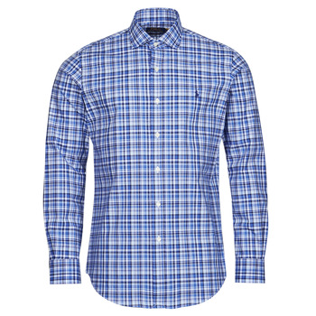 Kleidung Herren Langärmelige Hemden Polo Ralph Lauren Z216SC11 Blau