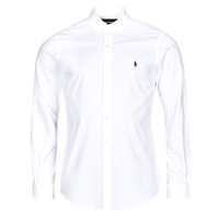 Kleidung Herren Langärmelige Hemden Polo Ralph Lauren ZSC11B Weiss